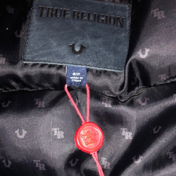 True Religion Red Winter Jacket - Picture 5 of 6